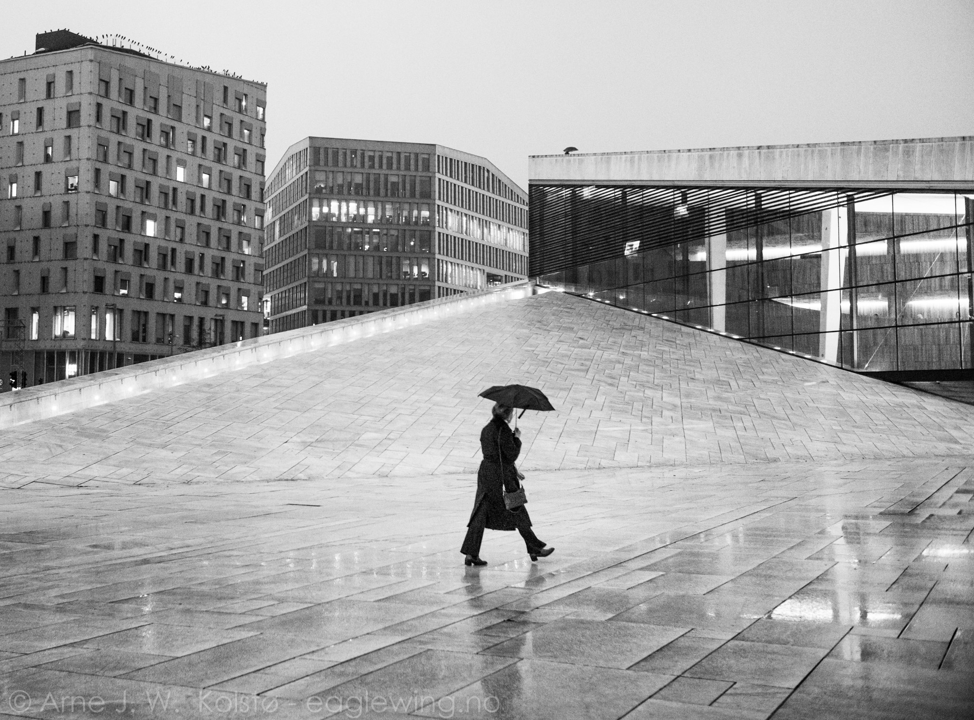  Heading for the performance - Oslo Opera House 